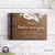 Personalized Medium Wooden Memorial Guestbook 12.375x8.5 - Until We Meet Again (Cherry) - LifeSong Milestones
