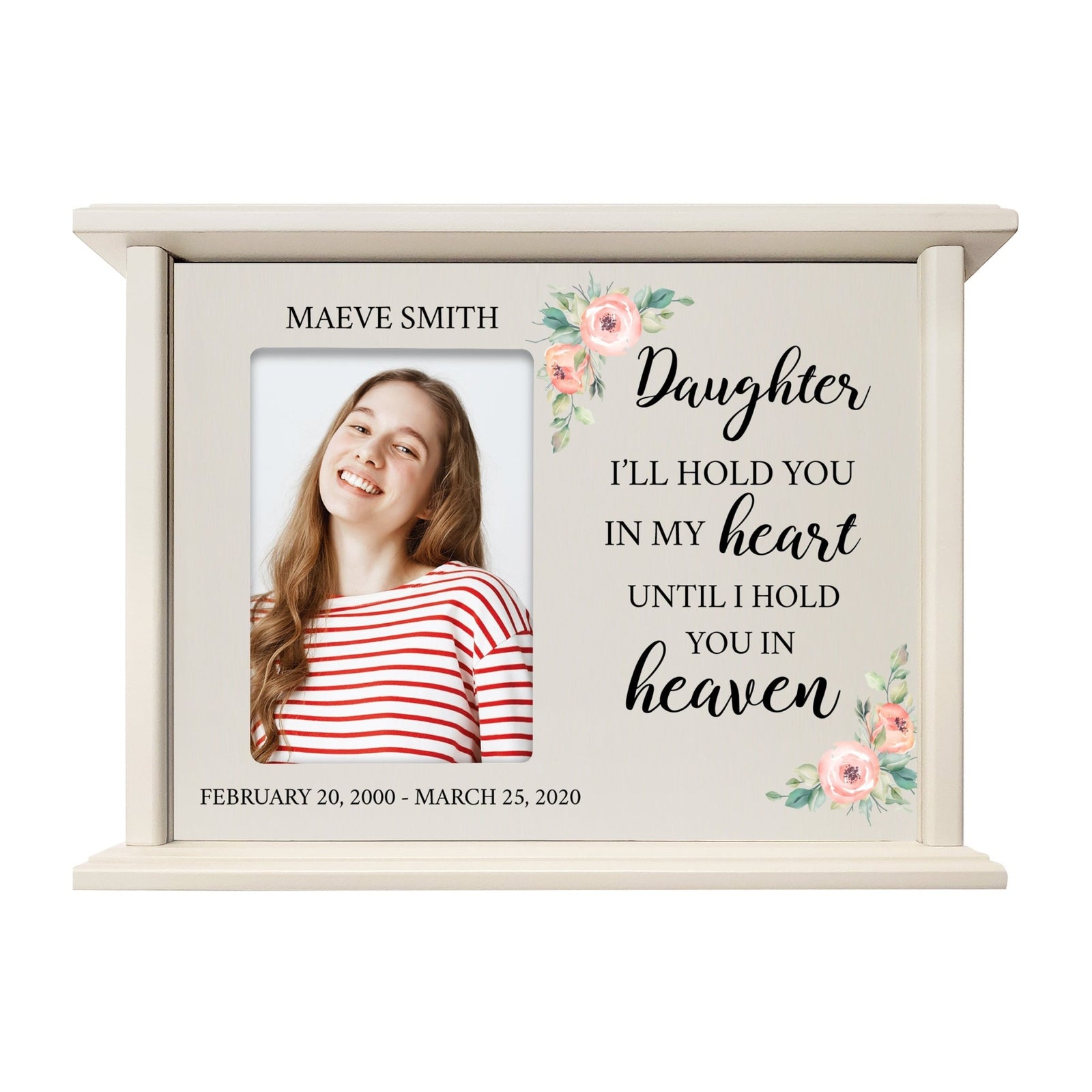 Personalized Photo Cremation Urn Box For Funeral