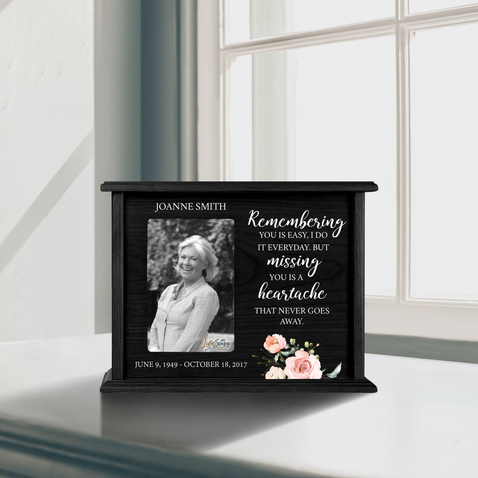Personalized Wooden urns for human ashes