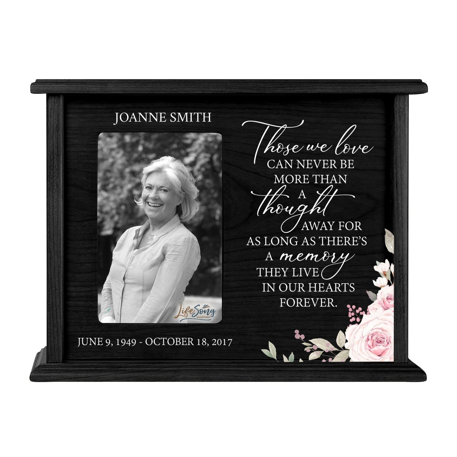 Personalized Wooden urns for human ashes