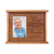 Personalized Memorial Cremation Wooden Urn Box with 4x6 Photo holds 200 cu in If Love Could Have - LifeSong Milestones