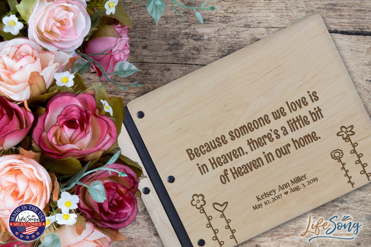 Personalized Memorial Guest Book - Someone We Love - LifeSong Milestones