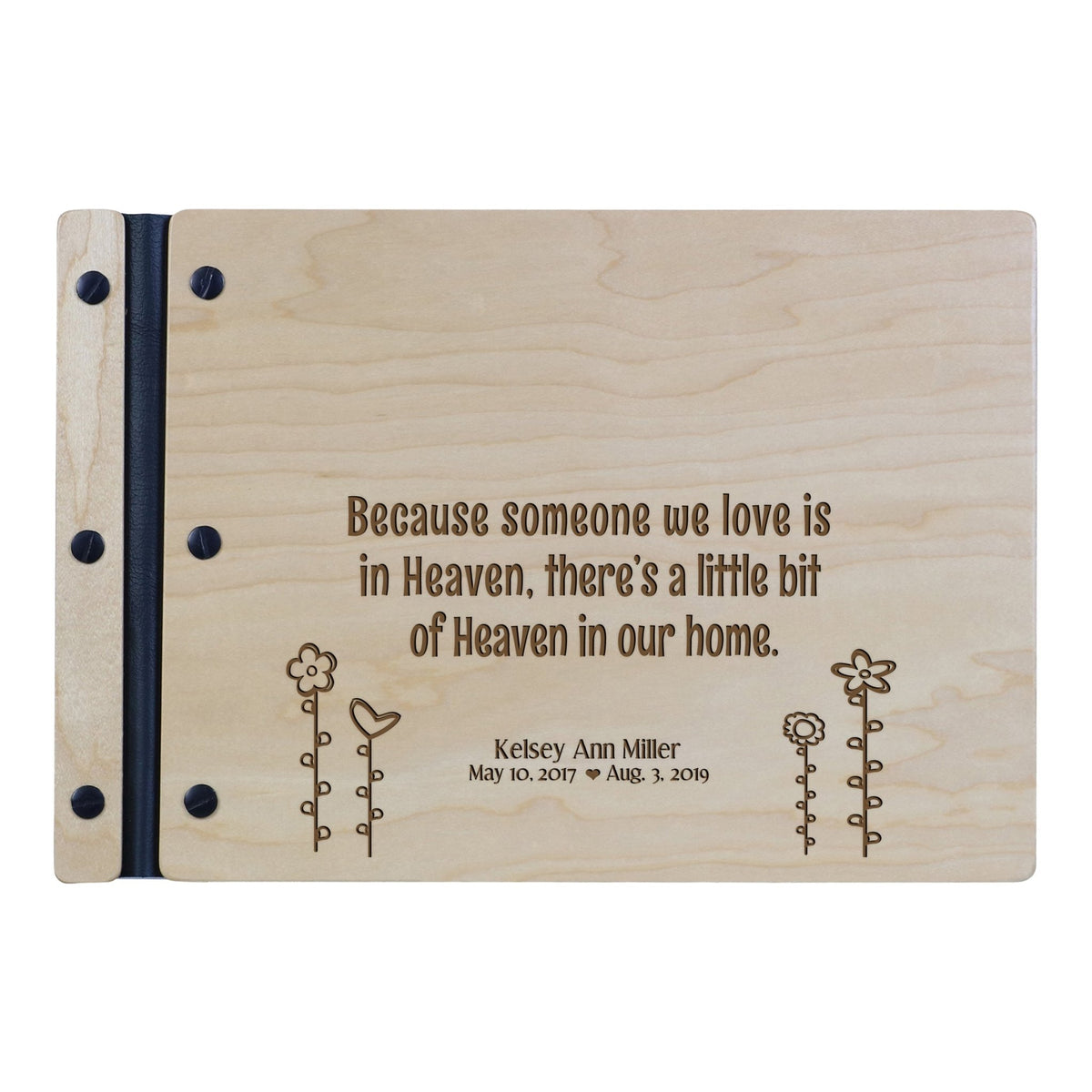 Personalized Memorial Guest Book - Someone We Love - LifeSong Milestones