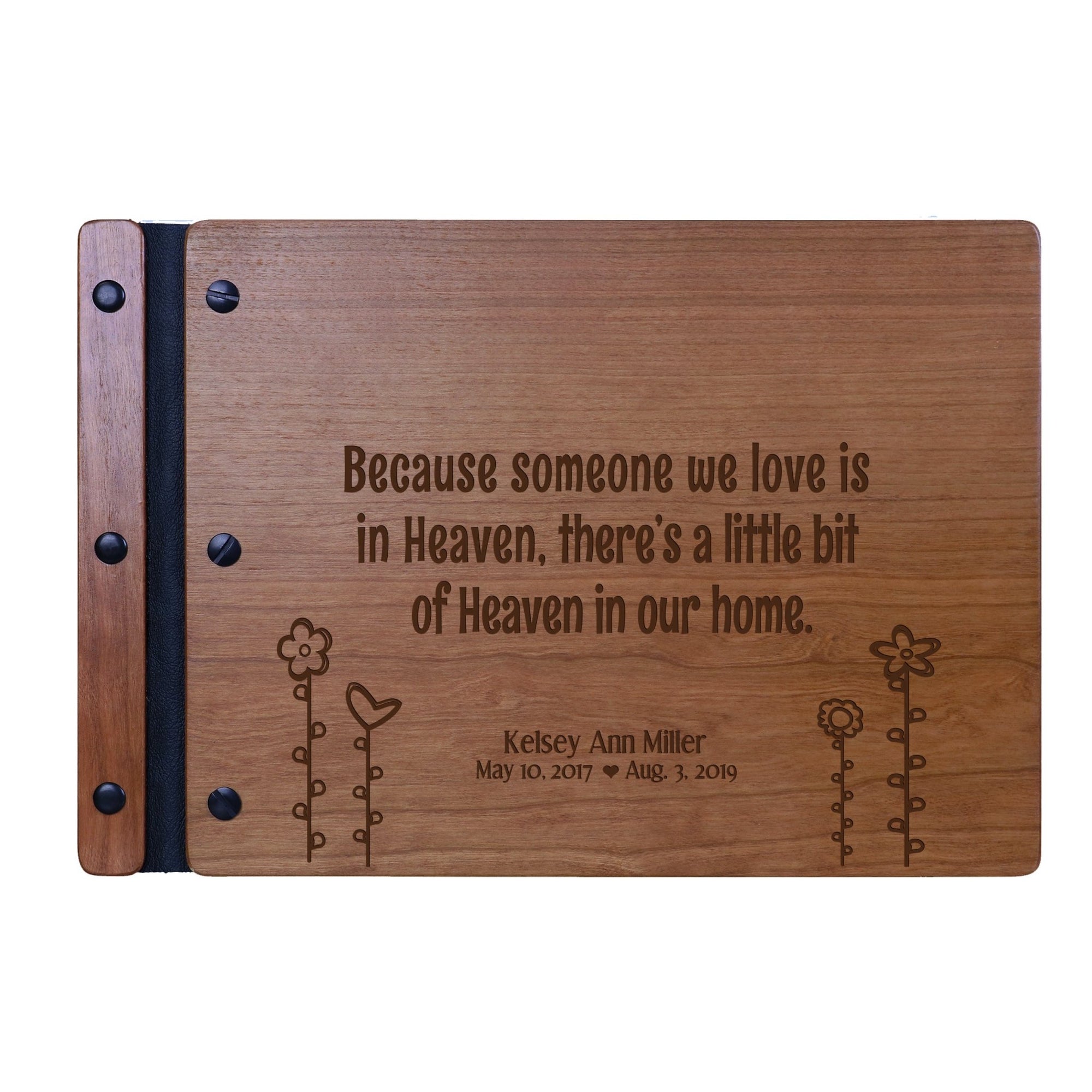 Personalized Memorial Guest Book - Someone We Love - LifeSong Milestones