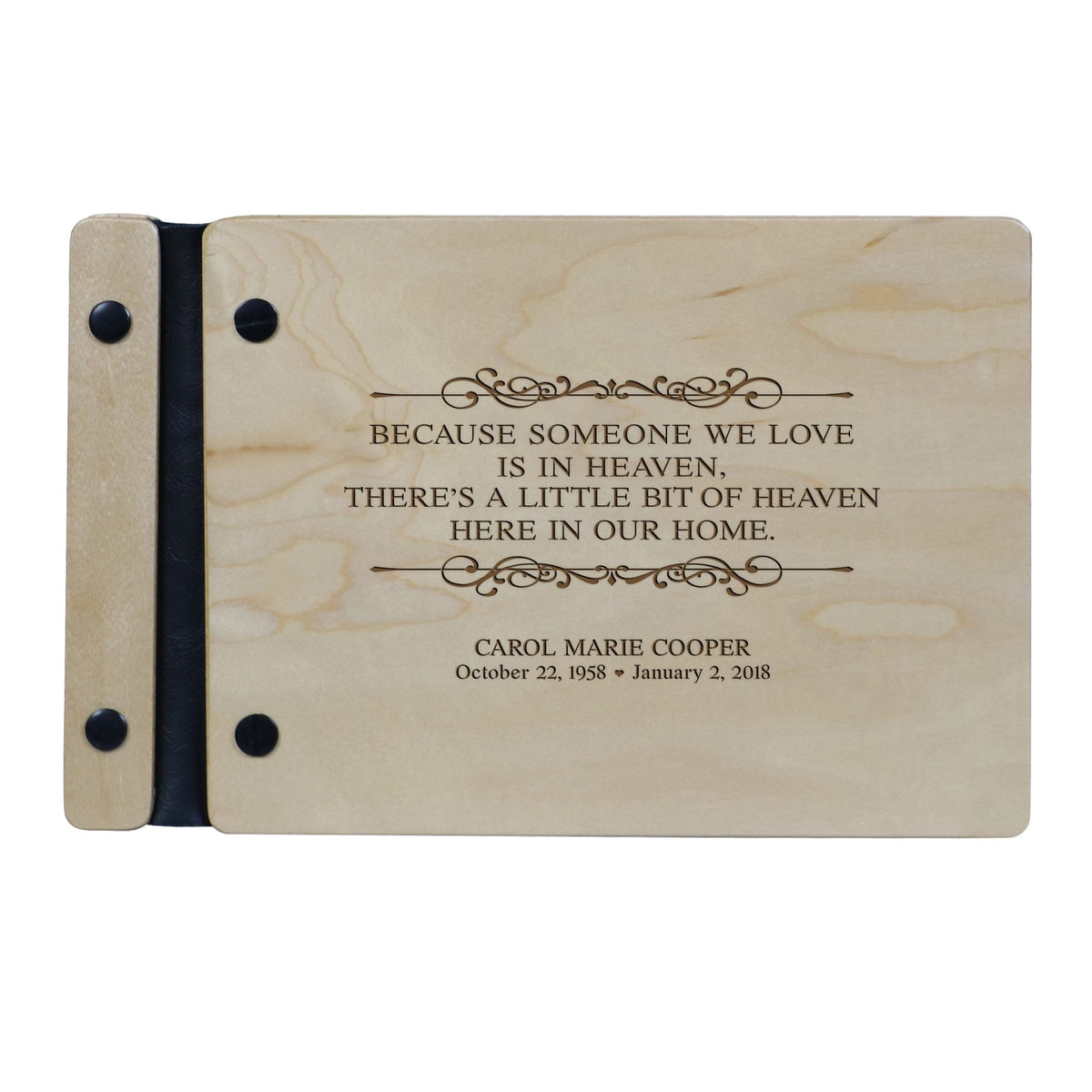 Personalized Memorial Guest Book - Someone We Love - LifeSong Milestones