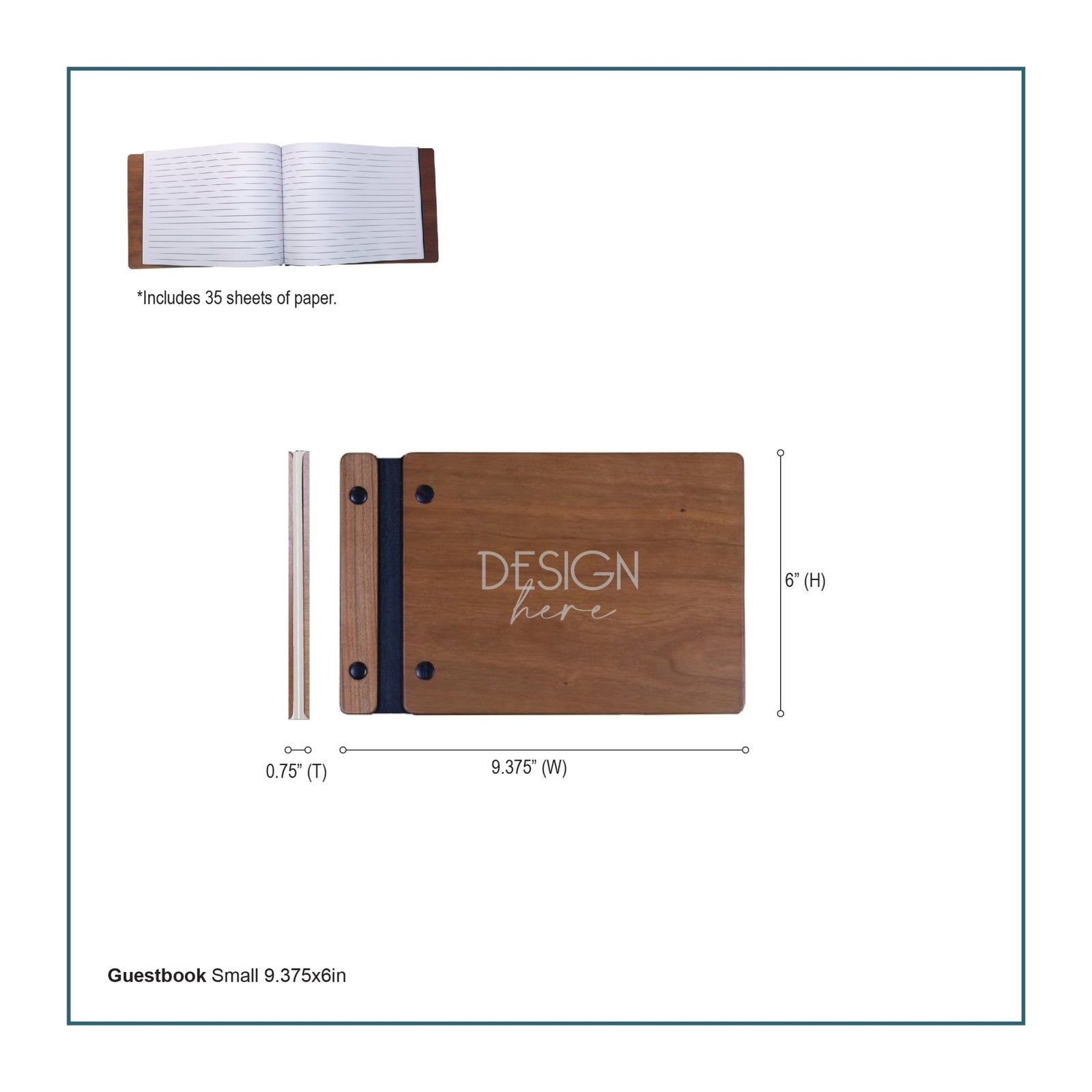 Personalized Memorial Guest Book - The Broken Chain - LifeSong Milestones