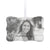 Personalized Memorial White Scalloped Memorial Ornament For The Loss Of Loved One 4x2.5 - In Loving Memory - LifeSong Milestones