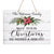 Personalized Merry Christmas Hanging Sign - May Your Christmas - LifeSong Milestones