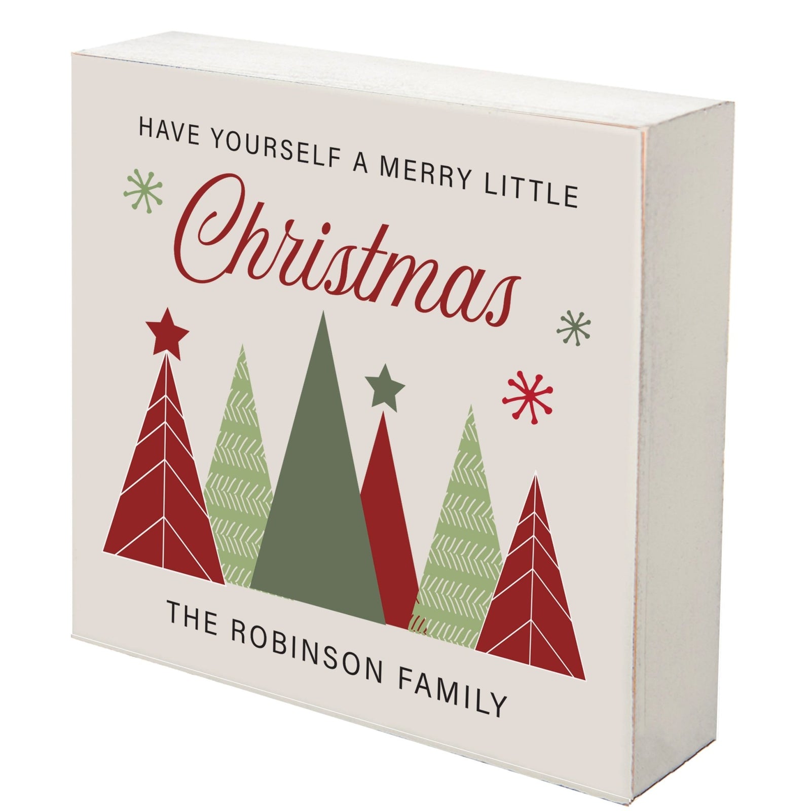 Personalized Merry Christmas Shadow Box - Have Yourself - LifeSong Milestones